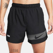 Nike M NK CHALLENGER 5BF SHRT FLASH, moške kratke tekaške hlače, črna FN3048