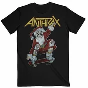 Anthrax Vintage Christmas (Back Print) Majica s kratkimi rokavi Black S