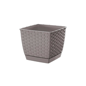 OKRASNI LONEC RATOLLA SQUARE SVETLO RJAV 190x190x159mm