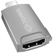 Terratec Terratec 306704 USB-C adapter [1x T-vtič - 1x moški konektor USB-C®] siva, (20428669)