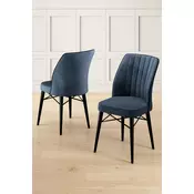 HANAH HOME Set stolica (6 delova) Nuna Anthracite Black