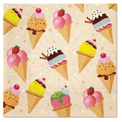 Serviete za decoupage Ice Cream - 1 kos