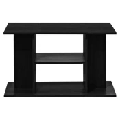 Stol za akvarij BUDGET - 60x30x60cm, RAVAN, CRNI