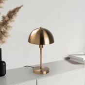 Opviq Stona lampa Togg-14806, 20x20x35 cm, IP20, Zlatne boja