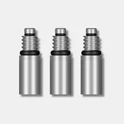 SHOT | Dart Shaft Spinner | Vrtljivi adapter za pikado peresa | Srebrna