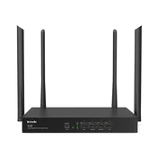 Tenda W18E bežicni ruter Gigabitni ethernet Dva spektra (2,4GHz/5GHz) Crno