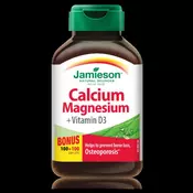 Jamieson Kalcij, magnezij s vitaminom D3 200 tableta