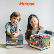shumee Marioinex Set kock za vaflje, konstruktor vafljev, strokovnjak 501