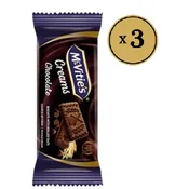 McVities Ovseni keks sa filom od crne cokolade 87g, 3 komada
