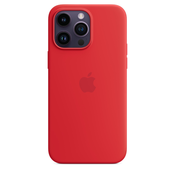 Apple silikonska maska za iPhone 14 Pro Max - kompatibilan s MagSafe - (PRODUCT)RED