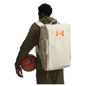 Športna torba Under Armour Contain Duo MD BP Duffle Khaki Base/Team Orange