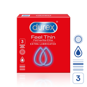 Durex Feel Thin Fetherlite Elite Extra Lubricated 3 pack