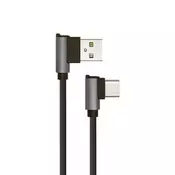 V-TAC USB kabel Type C crni Diamond serija 8638