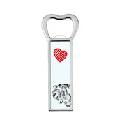 Artdog Češki terier, češki terier - odpirač za steklenice s psom, personaliziran odpirač za hladilnik, unikatno darilo za moškega Art-Dog