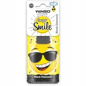 IN Osvežilec zraka za avto Energy Smile Black Diamond - smeškast list