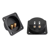 CABLETECH Prikljucnica zvucnika TERMINAL 2pin vijcani tip2
