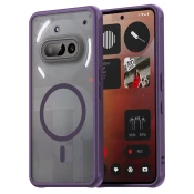 Hibridni ovitek HaloFrost II MagSafe za Nothing Phone (3a) - purple