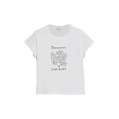 s.Oliver Majica oliva/naravno bela