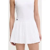 Lacoste Teniško krilo JF9990 Bela Regular Fit