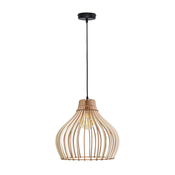 Luster na sajli BARREL 1xE27/24W/230V, precnik 38 cm