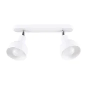 SOLLUX lighting Minimalistična stropna svetilka dvojna bela 2xE27 15W ELBA SL.1314 Sollux Lighting