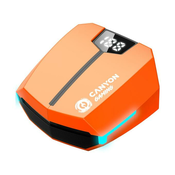 CANYON gaming slušalke DoubleBee GTWS-2, oranžne