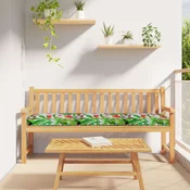 Vidaxl Blazina za Klop Tropikana Džungla 200 x 40 x 8 cm Oxford Platno