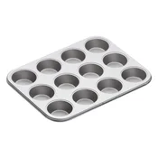 Tray for muffins, 35 x 27 cm, steel - Kitchen Craft