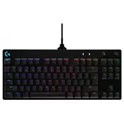 Mehanska igralna tipkovnica Logitech G PRO - angleška razporeditev UK QWERTY - črna (PC)