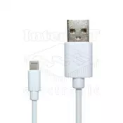 Kabl USB2.0 A Muški – Lightning – Apple 2 met. Beli
