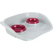 Trixie Plastična činija set 46x11x30 0.25L