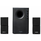 MICROLAB X2BT Aktivni drveni zvucnici 2.1 sistem 46W RMS (20W+2*13W) 3/5mm/ BLuetooth