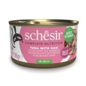 Schesir Hrana za Macke Tuna i Šunka Complete Nutrition Jelly 85g