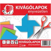 ICO: SÜNI samolepljiv izrezovalni list 15x15 cm 10 listov