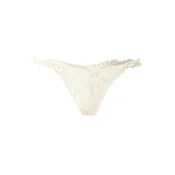 Hunkemöller Tangice Flora svetlo rumena / bela