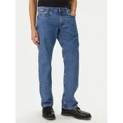 Guess Jeans Jeans hlače M5YA1B D633A Modra Straight Fit
