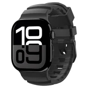 Silikonski pas Spigen WBS2 za Apple Watch (44/45/46/49mm) - black