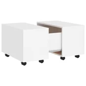 Vidaxl Klubska mizica 60x60x38 cm iverna plošča