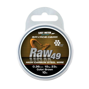 Kovinska Vrvica Savage Gear Raw49 0,45-0,54mm/10m