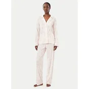 LAUREN RALPH LAUREN Pižama ILN92540 Svetlo rožnata Regular Fit