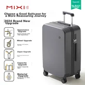 Mixi Kofer, 71.1cm, Sivi