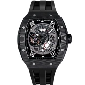 Tsar Bomba TB8210CF-01 Mens Watch Elementar Carbon Fiber Automatic 52mm 5ATM