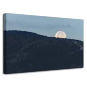 shumee Platno Narava Vzhajajoča luna 80x50