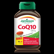 Jamieson CoQ10 120 mg, 60 kapsul