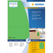 Herma etikete 105X148 A4/4 1/100 zelena ( 02H4399 )