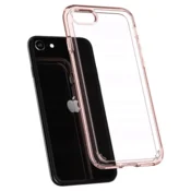 Spigen Ultra Hybrid ovitek za iPhone 7/8/SE 2020 prozorno roza