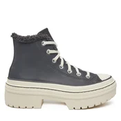 Modne superge Converse Chuck Taylor All Star Lugged Heel Sherpa A10152C 094 Mornarsko modra