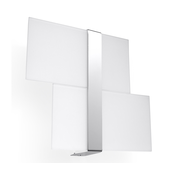 Sollux SL.0187 - Zidno svetlo MASSIMO 2xG9/40W/230V bela/hrom