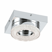 Eglo Fradelo zidna/plafonjera/1, led, 1x4w, hrom/kristal