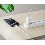 XO L141 Kućni punjač 20W Beli + Tip C kabl 1m